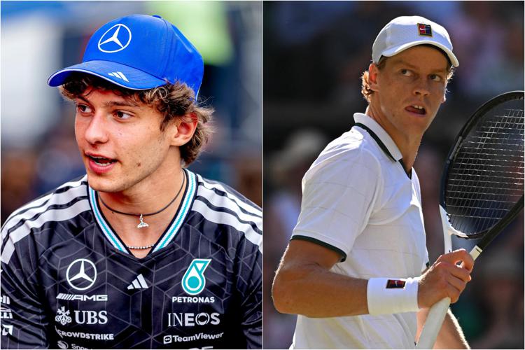 CreativeDiplo's tweet photo. These two Young Champs (@F1KimiAntonelli in F1 Motor Sport and @janniksin in Tennis) are re-writing the history of Italian Sport. Talented. Professionals. Resilient. An example for all of us. Proud of them and proud of their beautiful Families. The best of lovely Italy 🇮🇹. gtm 🎩 https://t.co/jEFcNEcV3S