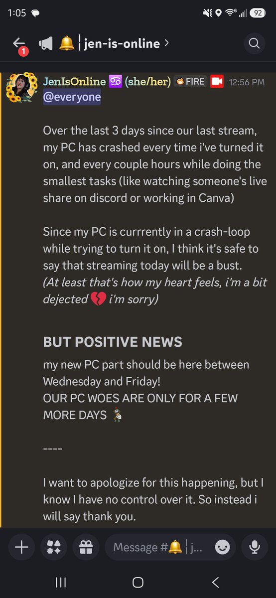 JenIsOnline tweet media