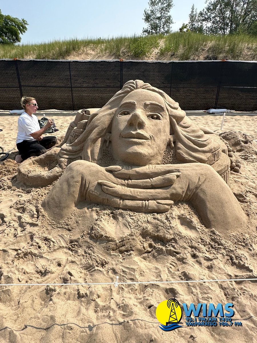 FederighiRic's tweet photo. Last Day of Singing Sands. Check out the Art Creations. #wims #whfb https://t.co/PDxgww9ibu