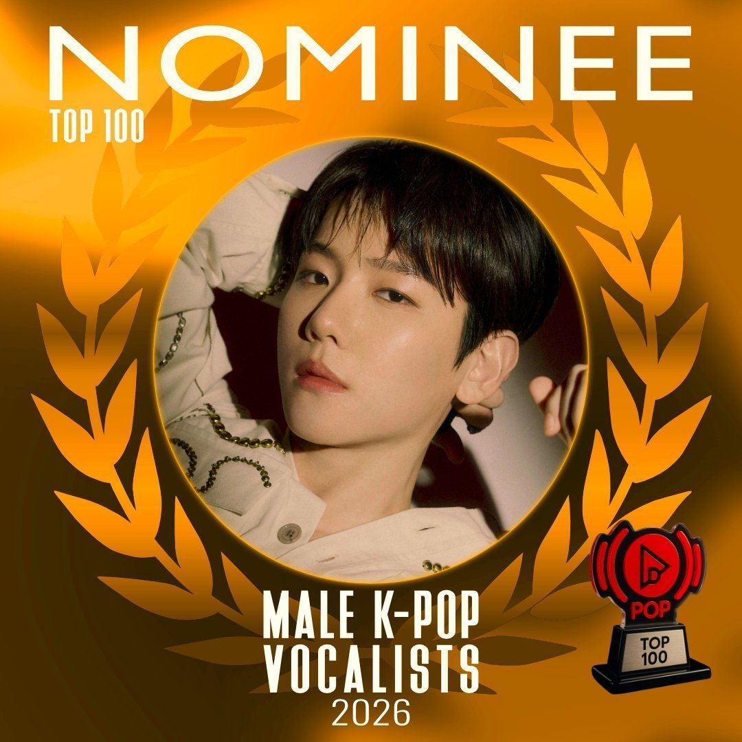 TOP100KPOP's tweet photo. BAEKHYUN (EXO) is nominated for Best Vocalist Award (SEMIFINAL) 🏆

🚨 LAST DAYS TO VOTE!!!
🔗 VOTE: https://t.co/ELLZdRzG4e https://t.co/Z0UWSrGmMa