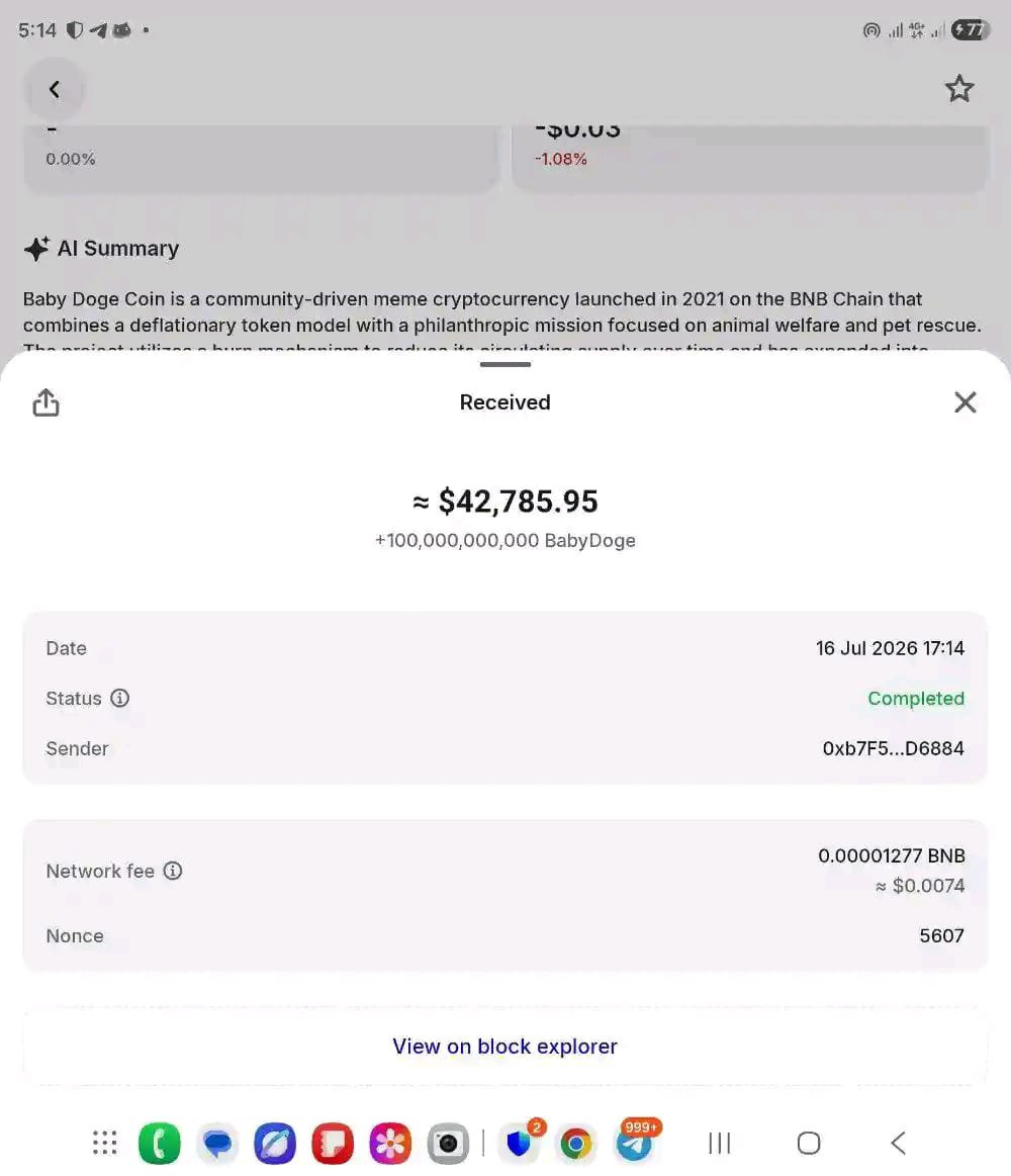 Dd0nN_'s tweet photo. Free BABYDODGE Airdrop 

Stack as much you can when it's low now.. and easy.. opportunity comes but ones.. we waiting for the bull 
@Cristiano @CryptoDailyZone
#KastDestruyóChile

Link
https://t.co/Nt0iQPYAwE https://t.co/vRPbS4C25k