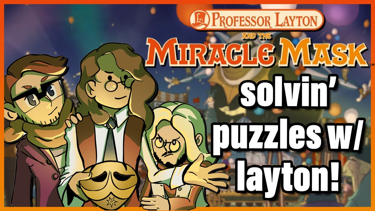 SaveDataTeam's tweet photo. We're back with more Professor Layton with an Actual Professor! Time to head back to the past and see Young Layton and his totally not boyfriend, Randall. 
https://t.co/1ls3uDtT98 (and YT!) https://t.co/NfS0bA7o7w