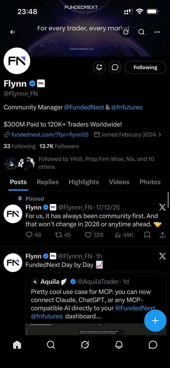 Ronaldlmboy's tweet photo. @realy4shhh @FundedNext @Flynnn_FN @Galib_FN @PropFirmSea One thing that i like about fundednext is no hidden rules https://t.co/3RkhtyI6Ia