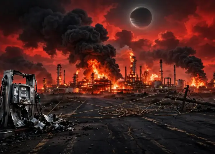 theholywisdom33's tweet photo. 🛢📉THE REFINERIES ARE BURNING! THE ENERGY ARMAGEDDON IS APPROACHING!

The global energy armageddon is unfolding exactly as the Zionist dark forces planned. Fires, explosions, and “accidents” at refineries across the world, from Ukraine and the Middle East to Russia and the US, are not coincidences but coordinated operations preparing the planet for the first phase of World War III. The closure of the Strait of Hormuz and Ukrainian strikes on Russian refineries have already slashed global oil supply, pushing reserves to historic lows.

Commercial and strategic stocks are collapsing at unprecedented speed. In March–April 2026 alone, global inventories fell by 250 million barrels, a daily drop of 4 million. The US has drained its strategic reserves to their lowest point in 20 years, while gasoline stocks have plummeted. Experts warn that many storage facilities worldwide are close to “running dry.”

This is the deliberate “choking” of global energy capacity. Refineries in Turkey, Spain, Taiwan, the US, Australia, India, Mexico and dozens more have been hit by mysterious fires and explosions. In the Gulf, the Iran–US war has devastated major oil and gas facilities in the UAE, Saudi Arabia, Bahrain, Kuwait, Iraq, Qatar and Iran. Russia has suffered similar destruction, with Ukrainian drones disabling at least 16 major refineries and more than 40 processing units.

All of this is part of the same dark plan: to crush the planet psychologically and economically, to trigger a synthetic global energy crisis, and to push humanity into the first stages of World War III. When oil prices suddenly quadruple, the conventional phase of the war, and then the nuclear one, will be at the doorstep.

The world is living through the greatest trap in history. Only after the end will people realize that World War III had already begun long before they understood it.

https://t.co/S0fY7TuEbQ