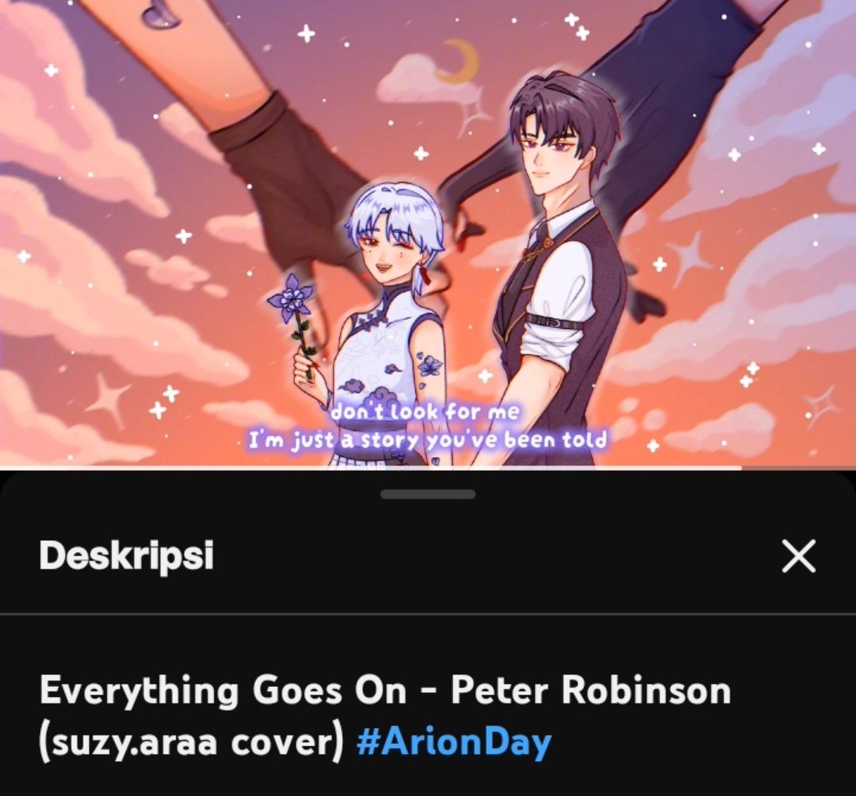 suzyaraa's tweet photo. everything goes on— jujur gamau sedih lagi, tapi pas lagi buka galeri nemu ini... 🧍🏻‍♀️ 

terimakasih mika waktu itu udah nurutin permintaan aku buat play lagu ini utk closingan dan terimakasih juga sudah sing along bareng akuu huhuw. maap kalo banyak nada yg salah 🥺🫂 https://t.co/cCm8MA1gkF