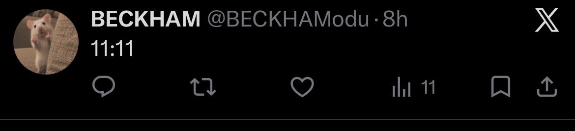 BECKHAM tweet media