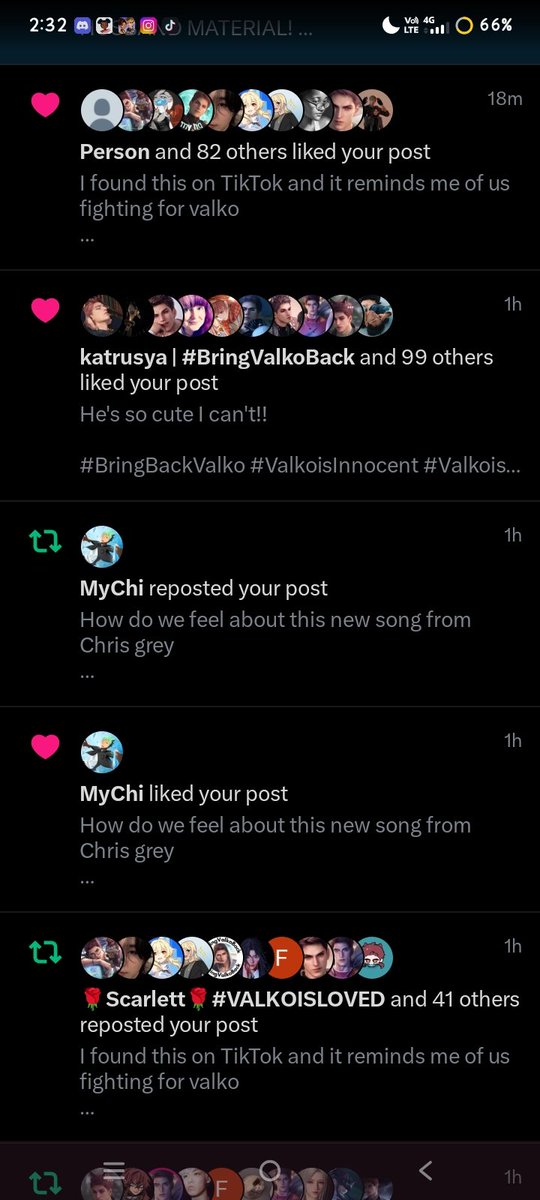 Mia #BringBackValko tweet media