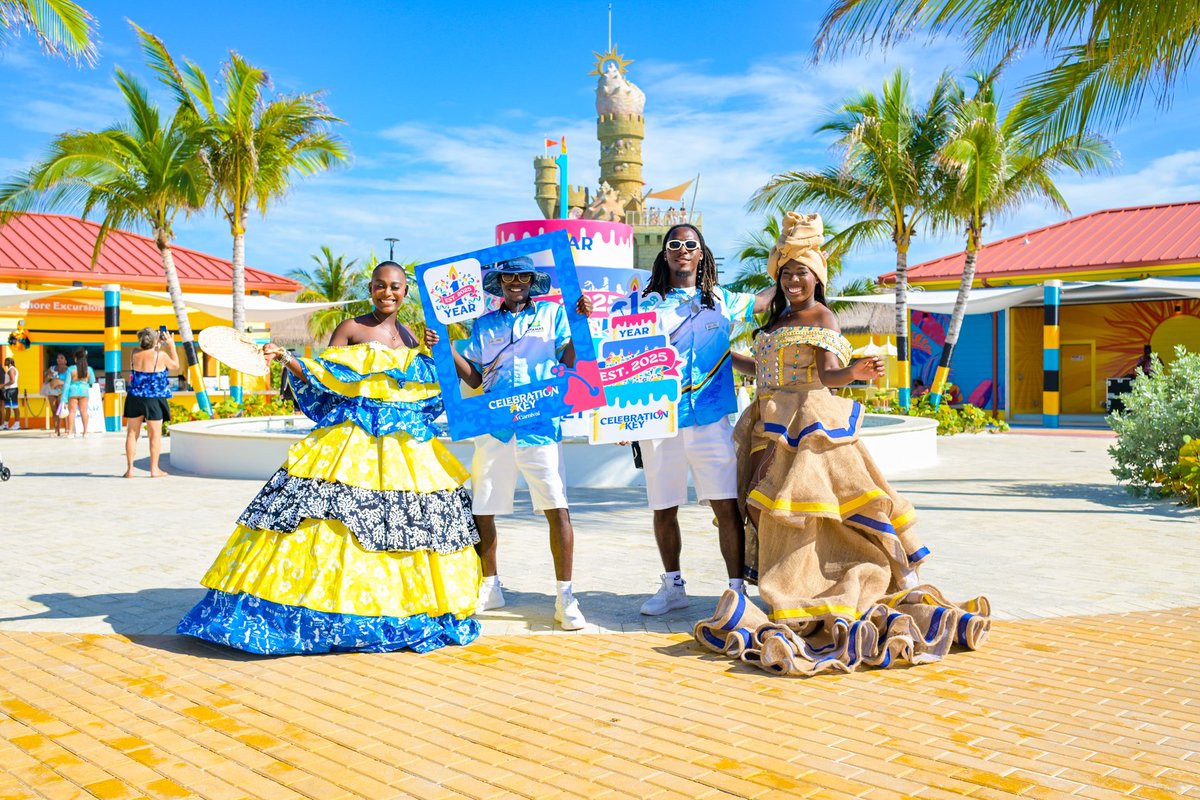 CarnivalCruise's tweet photo. 365 days. 2.4M+ guests and countless memories 💙

Happy first birthday to Celebration Key! Thanks to everyone who’s celebrated, relaxed, explored and made this first year one to remember 🎉🔑 https://t.co/N6E6IpSw4n