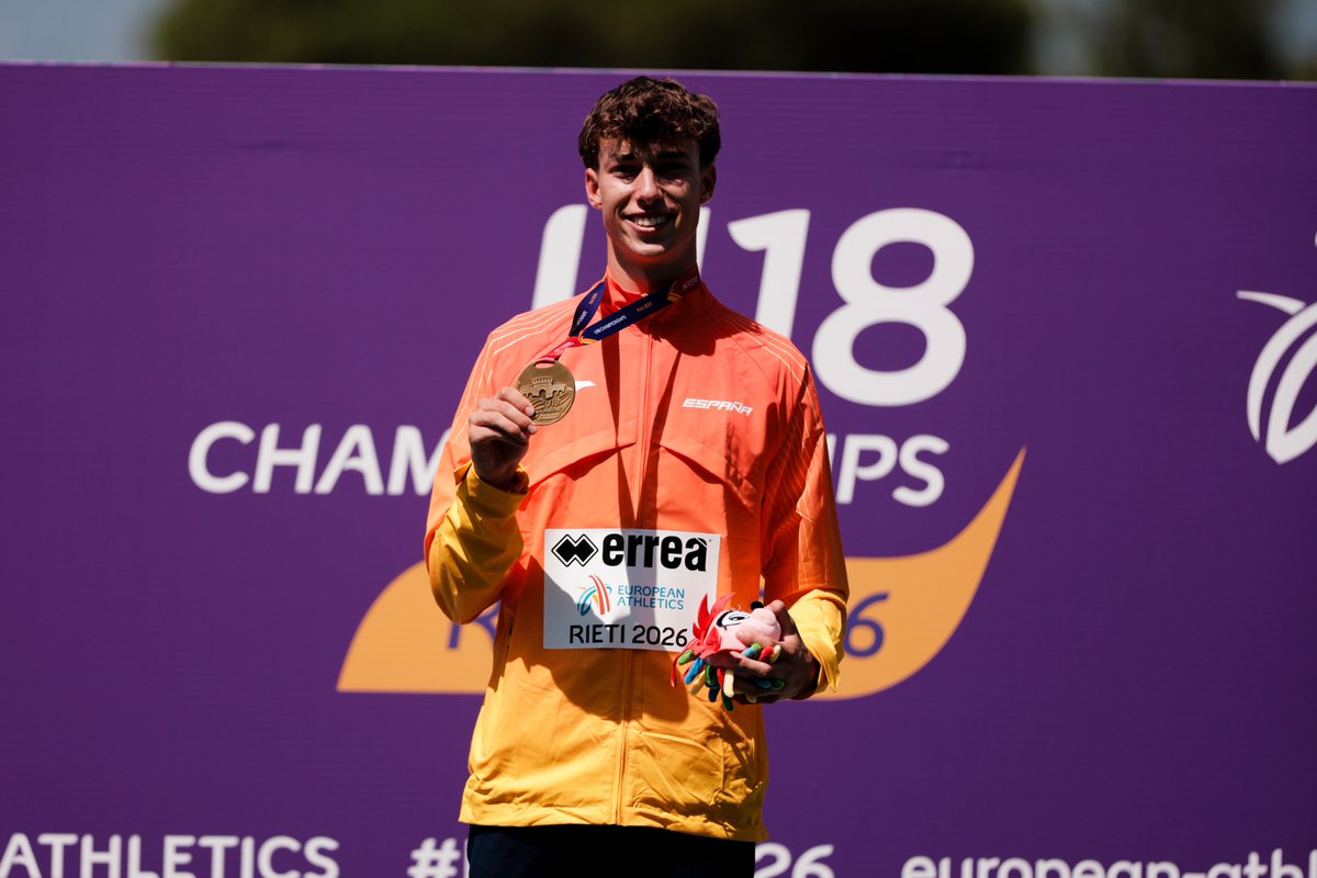 atletismoRFEA's tweet photo. 🥹😍El MEJOR CAMPEONATO de EUROPA Sub18 de la HISTORIA de #EspañaAtletismo 

🆕15 medallas 🔙 El récord eran 8 (2016)

🆕 4 oros 🥇🥇🥇🥇 🔙 El récord eran 3 (2018 y 2022)

🆕 24 finalistas 🔙 El récord eran 23 (2016)

🆕 1º en el total de medallas 
🆕 3º en el medallero

🆕 10 plusmarcas 🇪🇸

Eso es #PasiónPorCompetir ✍️🏼 https://t.co/6vi1Nl22fC