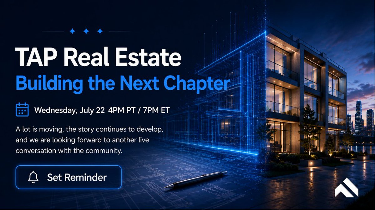 TAP Real Estate Technologies, Inc. tweet media