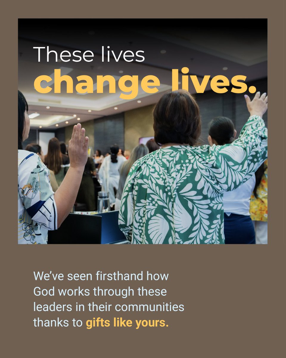 HaggaiIntl's tweet photo. Behind every equipped leader stands someone who made it possible. Your gift partners with Christian leaders, bringing Gospel hope to their communities and nations. 

Help change lives today: https://t.co/jmHJXc80QN https://t.co/sQgusyQ822