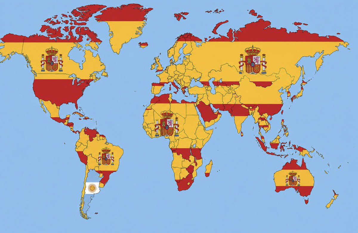 Alexkphillips's tweet photo. The Whole World Tonight Is A Spain Fan 🇪🇸

#WorldCupFinal #Spain #ArgentinaVsEspaña #Argentina #España #ESPARG https://t.co/DfhDIWPOBE