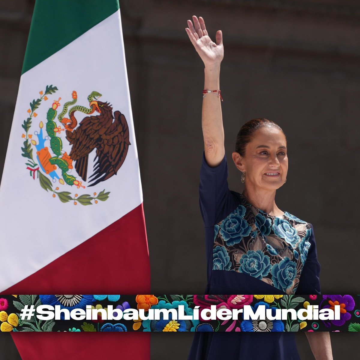 TeodoraChupekui's tweet photo. Porque los cuerpos tambien hablan, hoy la presencia de la presidenta Claudia sheinbaum en EUA, dice lo que todxs sabemos 
#SheinbaumLiderMundial
#ClaudiaEsMundial https://t.co/Y1AI4bcpVe