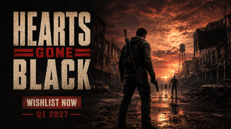 heartsgoneblack's tweet photo. @Outsider_Pixel Hearts Gone Back is a top-down survival horror game set years after a failed experiment changed humanity forever. You are not a hero. You are one of the few people still breathing, Survive the dead. Manage your people.  
Wishlist Hearts Gone Black 
https://t.co/K2xvRP1Bye https://t.co/KjwfdTHVQM