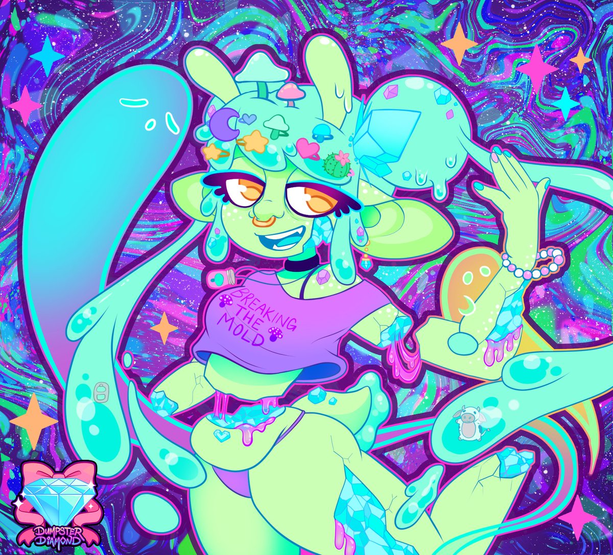 dumpsterdiam0nd's tweet photo. Backlogs 🌊
I'm tired of this, grandpa.
#slime #trash #gemgore #art #digitalart https://t.co/cM6ZkIBGPf