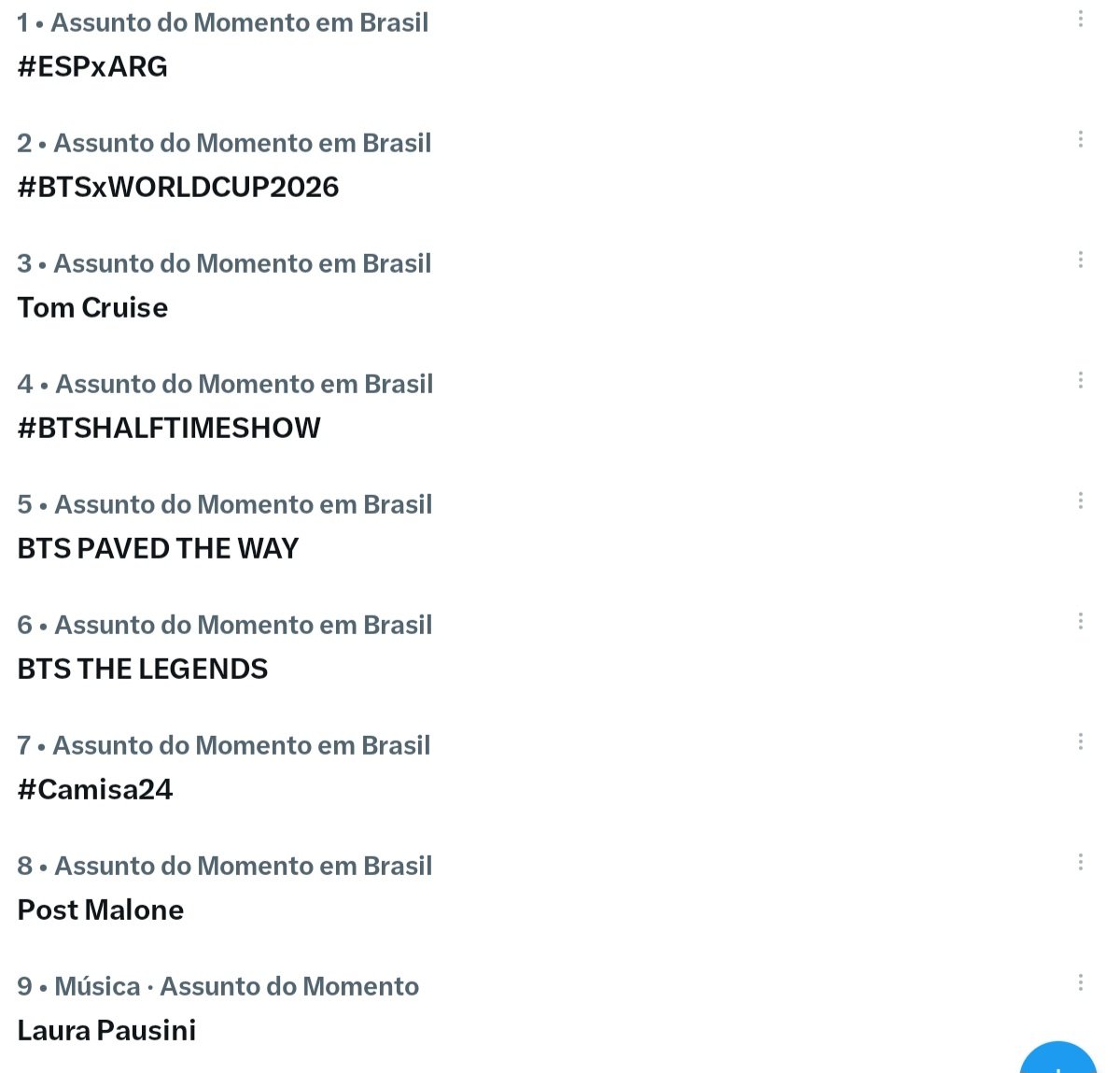 jsalesdacunha's tweet photo. E ela apareceu. Depois de sua aparição na final da Copa do Mundo, Laura Pausini aparece nas trends.
#FinalCopaDoMundo2026 #LauraPausini https://t.co/LYhh6deNuR