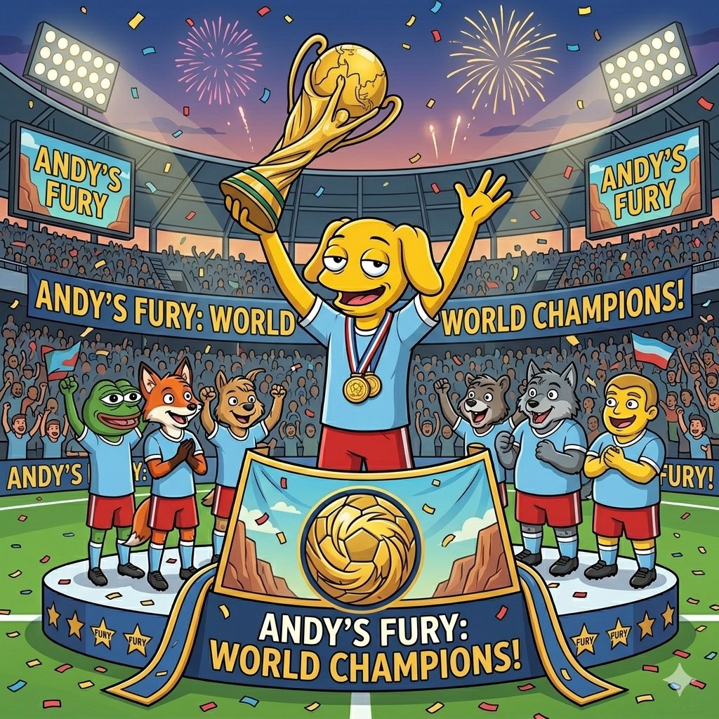 andybsctoken's tweet photo. ANDY IS THE CHAMPION MY FRIEND https://t.co/CP4bNd9drq