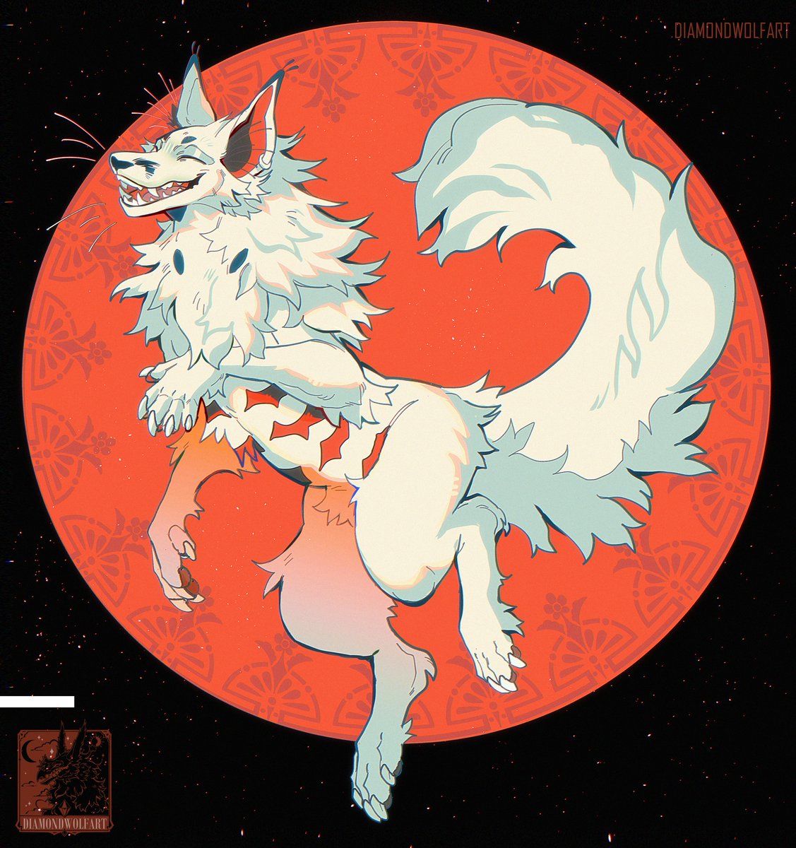 diamondwolf_art's tweet photo. Artfight Attack #16 (2026) - Fuyuyuki for SentientCrafter https://t.co/1WV3SLahG8