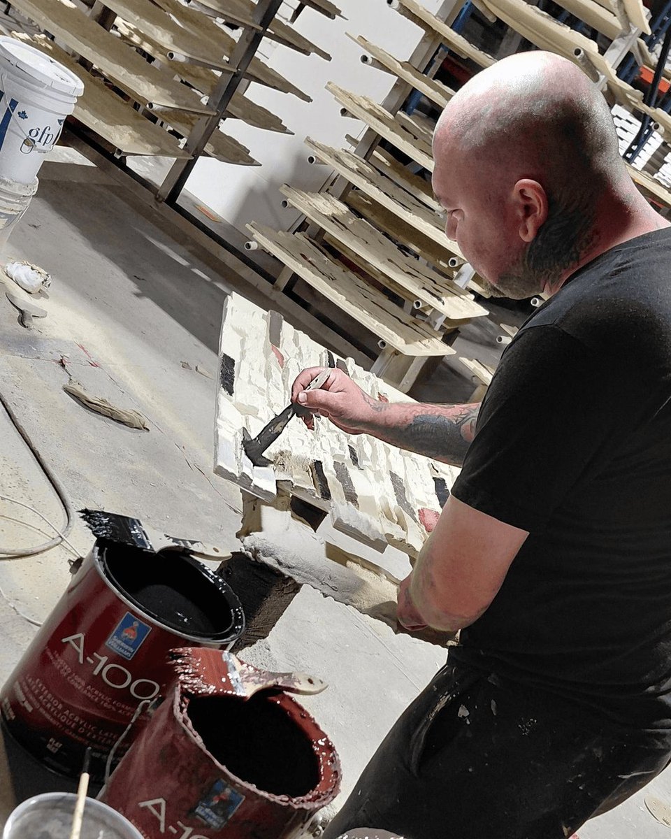 Foamcore_'s tweet photo. Hand painting rock wall panels a very time consuming method but gives an amazing look.
DM sales@foamcore.ca
or SHOP:
https://t.co/VncZeKXoYY
#WallPanel #Rock #StackedStone #Wall #Stone https://t.co/IiwMnuzedZ