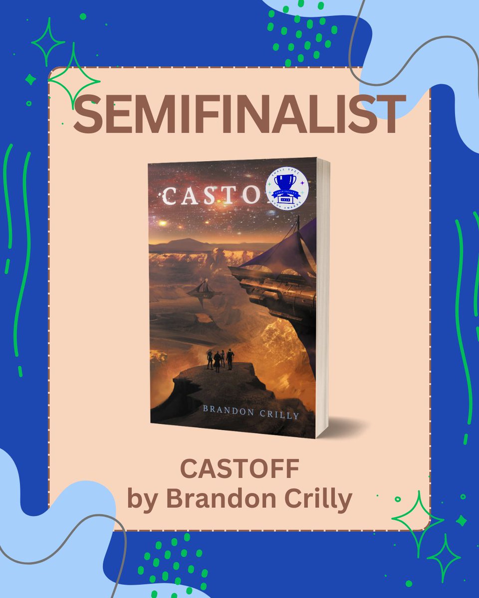 SpecAwards's tweet photo. Congratulations to @B_Crilly! His book CASTOFF is a semifinalist in the fantasy category for the 2026 Small Spec Book Awards.
#SSBA #SSBA2026 https://t.co/cZ2znV7I52