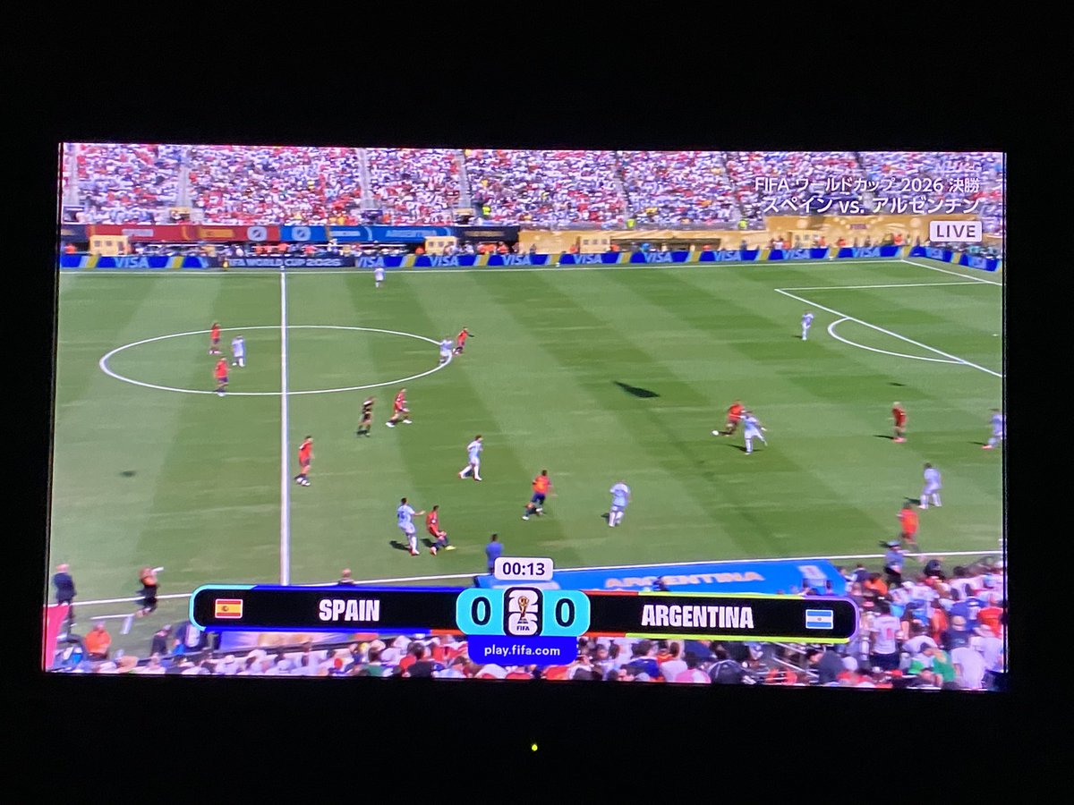 ResoTaka's tweet photo. 🇪🇸🇦🇷どっちもボールを持てるチーム同士のW杯決勝戦。絶対におもしろい！ https://t.co/Ttb37Mmk8G