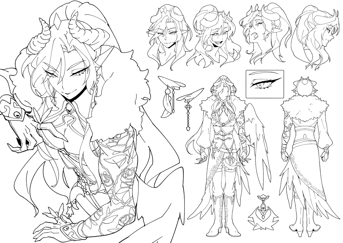 LaucianAshborne's tweet photo. 💜🪽2.0 DESIGN REVEAL 🪽💜 

Hello my Loves!~
 
My name is Laucian Ashborne
   
I'm just a silly guy who loves building Gundam, painting Warhammer, and dabbling in a little ASMR, Singing, and VA work~  

Contact: Laucian.ashborne@gmail.com 

Socials: https://t.co/14RNctaSHb 

~Debut 2026~
#Vtuber