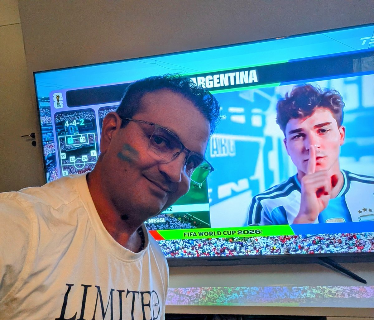 saligujjar's tweet photo. I support Argentina but I think Spain is a better side Right now 😁 no politics in sports. https://t.co/SsjbTj439W