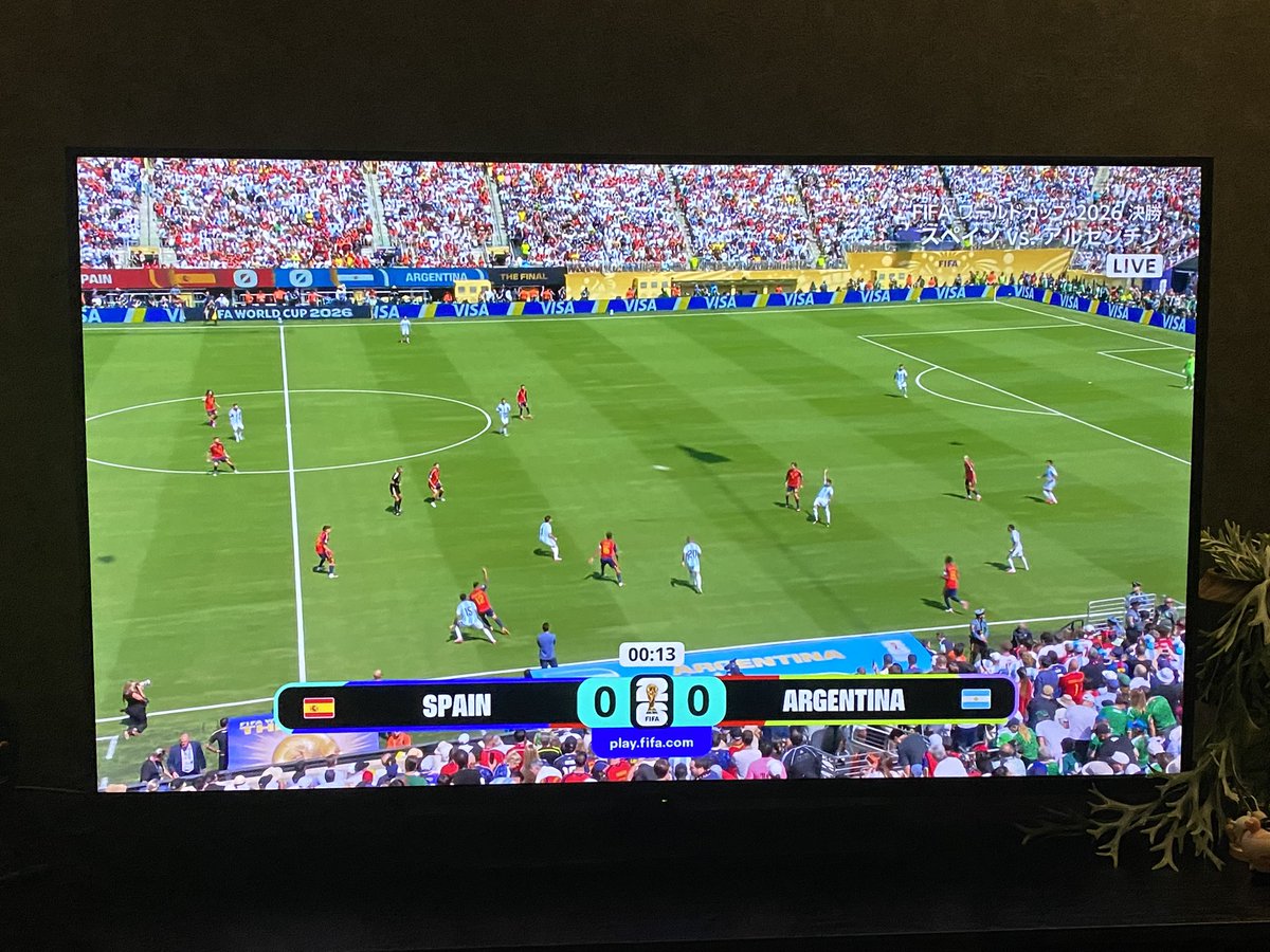 renoreno44's tweet photo. 🇪🇸×🇦🇷
いよいよ決勝！
今大会は人生で1番楽しめた！
どっちも頑張れ✊

#FIFA #ワールドカップ https://t.co/GmqOD7FUoc