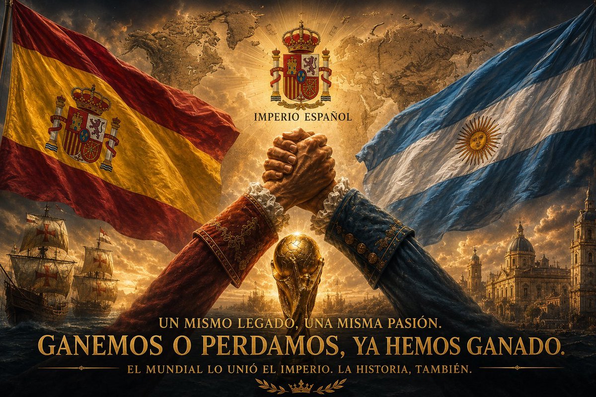andresvanarg's tweet photo. #MundialDelFútbol2026 #españaargentina #hispanoamerica https://t.co/HJWzq7tUO6