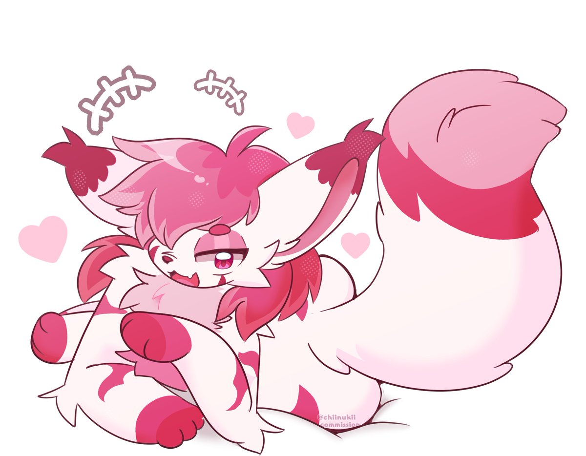 chiinukii's tweet photo. i like pink foxes-🦊🩷 https://t.co/yMTq9Xg7wl