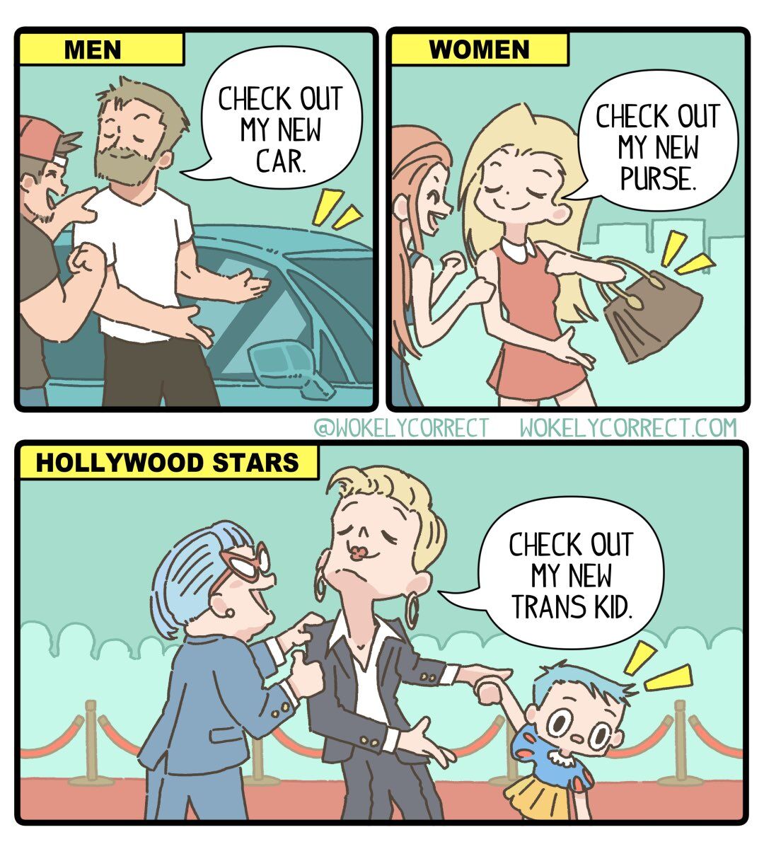 GoyGems's tweet photo. Comic by @WokelyCorrect https://t.co/kr5s0AQpDh