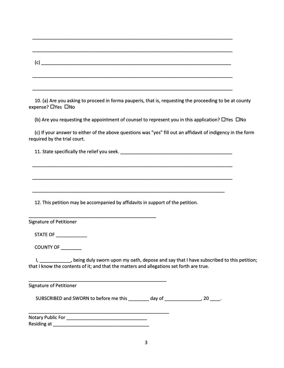 TgCz76's tweet photo. Idaho v Kohberger - is a Petition for Post Conviction Relief coming? Here's a Sample Petition
Miscarriage of Justice, Hunter v US/Garza v Idaho
#Idaho4 https://t.co/Mhv1txh1CH
