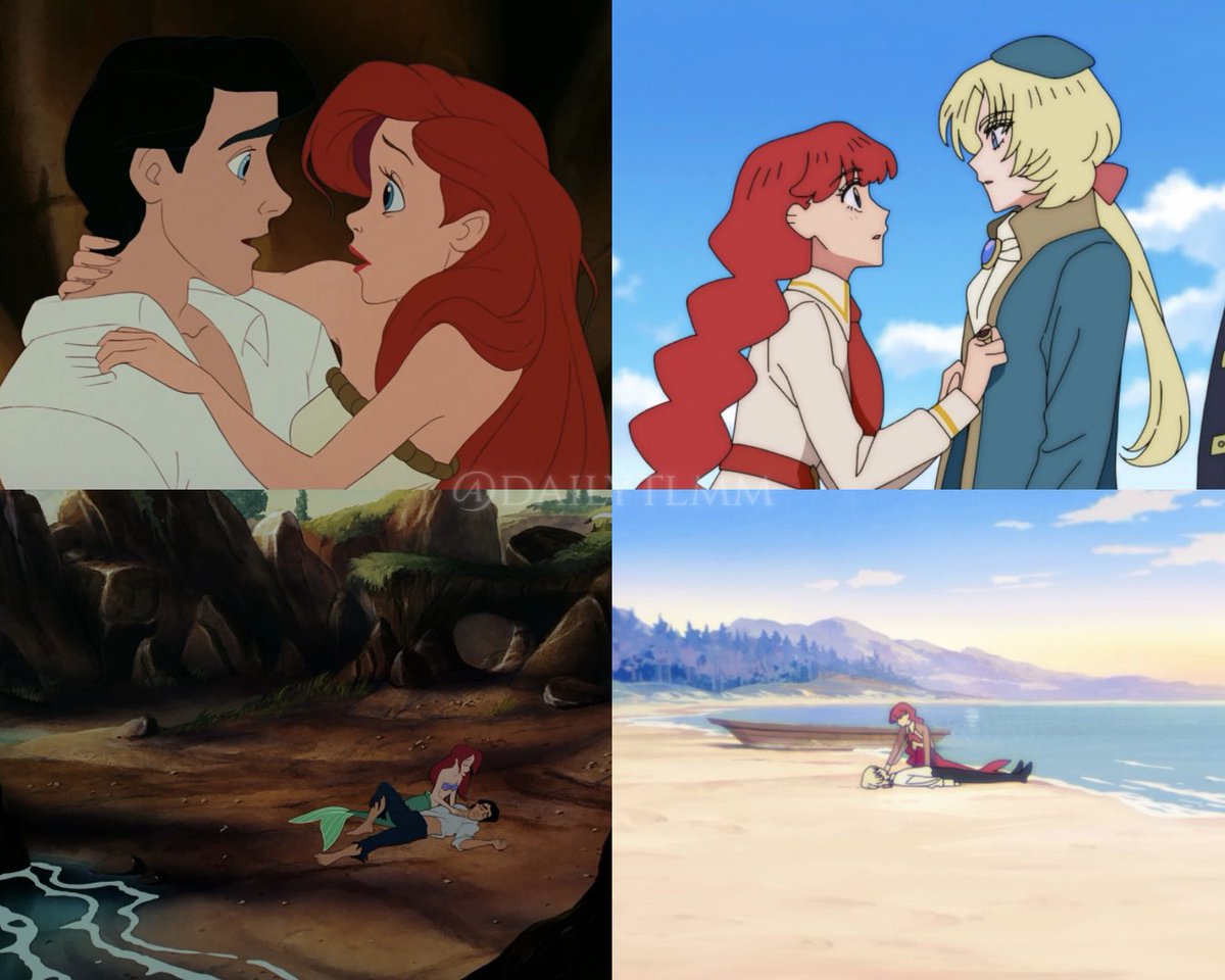 dailytlmm's tweet photo. the little mermaid (1989) x goodbye, lara (2026) parallels ❤️

#goodbyelara #sayonaralara #さよならララ https://t.co/kjijSyNT7w