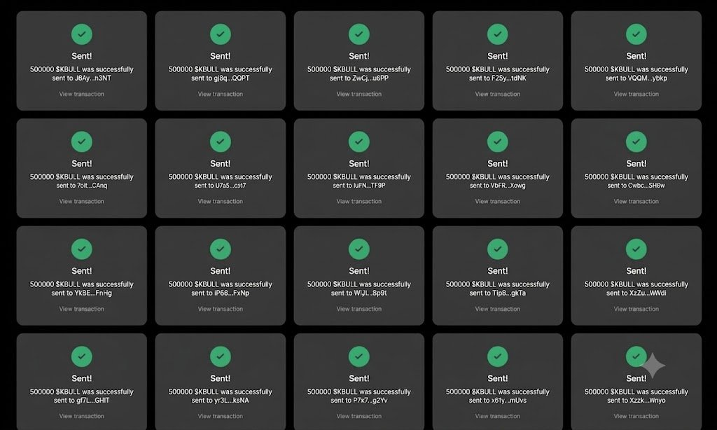KittyBullCoin's tweet photo. CLAIM 500,000 $KBULL ππ
RT Pin post & Follow @KittyBullCoin
Drop your #Solana address π
First 99 $SOL Address
#SolanaAirdrop #KittyBull #KBULL #MemeCoin https://t.co/ewy5mgVrhq