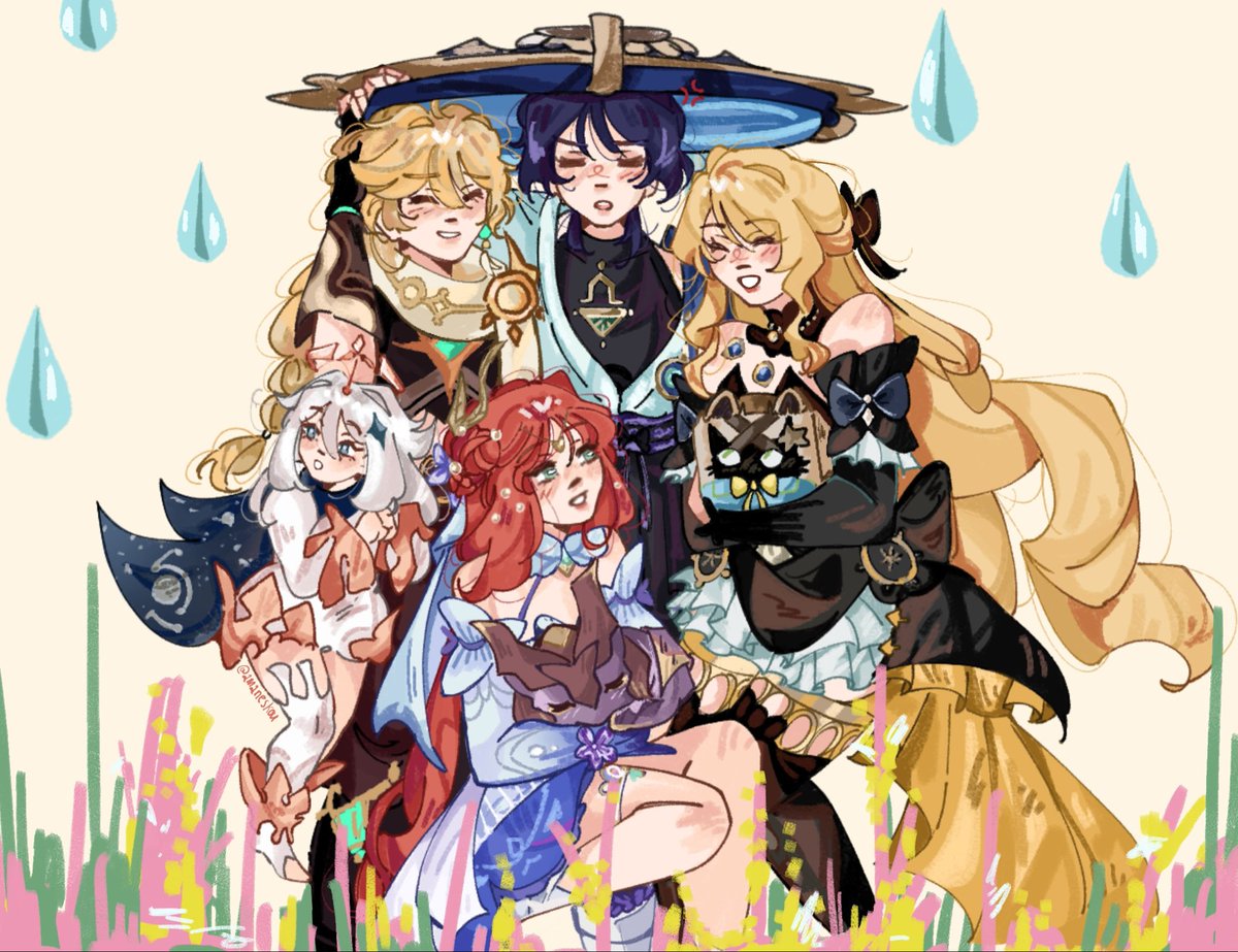 amaneskou's tweet photo. paper rain!!!
#genshinimpact https://t.co/RSxCGGYVee