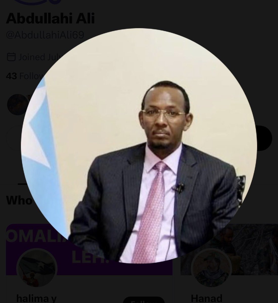 AbdulKe8's tweet photo. Former Nisa Abdullahi Sanbalooshe, who publicly advances secessionist rhetoric or clan-based politics should be disqualified from positions of national responsibility. Public leadership must be based on unity, constitutional order, and accountability https://t.co/A1Ezul4XDb