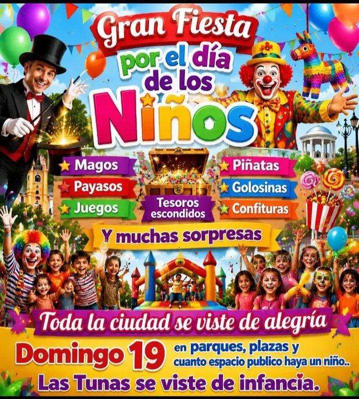 CoarinS93498's tweet photo. Celebramos hoy el día de  los niños y lo hacen a lo grande..
 Para nuestros niños que son la esperanza del mundo..
Ellos que son los que  saben  querer @coarin_mella
#FelizDía 
#CubaPorLaVi https://t.co/LIfRoJ1yEv