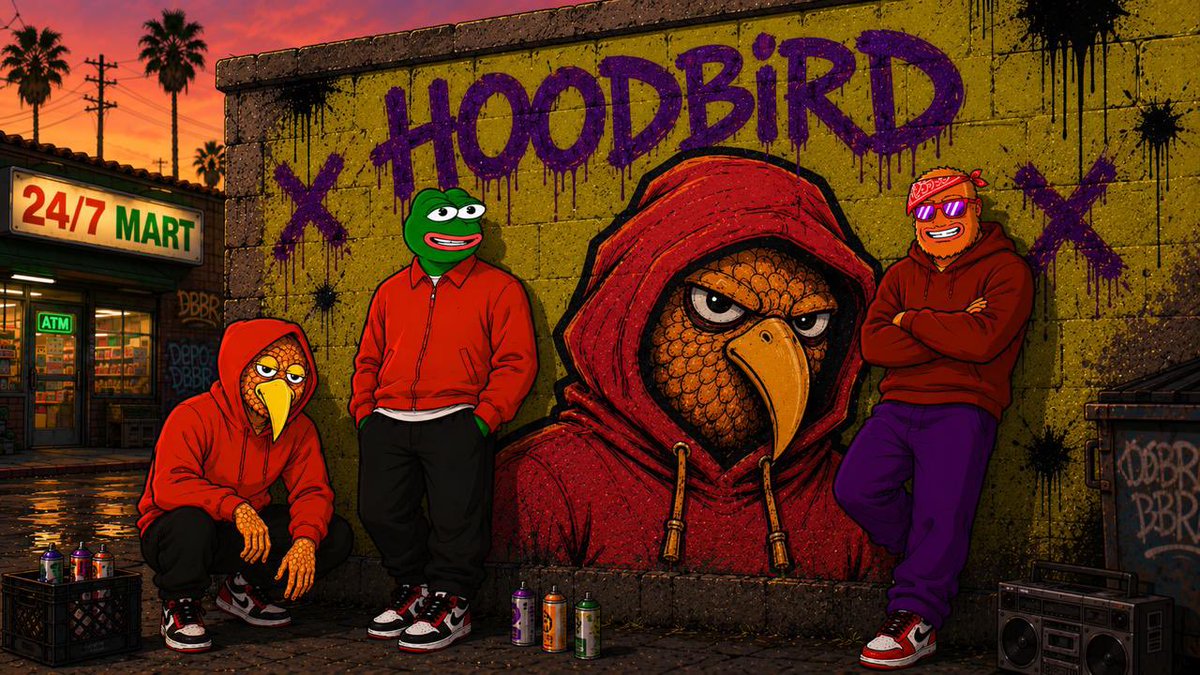 Slogi_Eth's tweet photo. Welcome to the hood. Meet $HOODBIRD https://t.co/renAhqFOv2