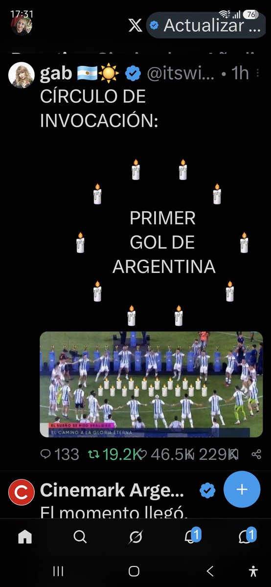 MarcelaGonz's tweet photo. #Argentina   vamos  Selección https://t.co/DfUr8gAK2b