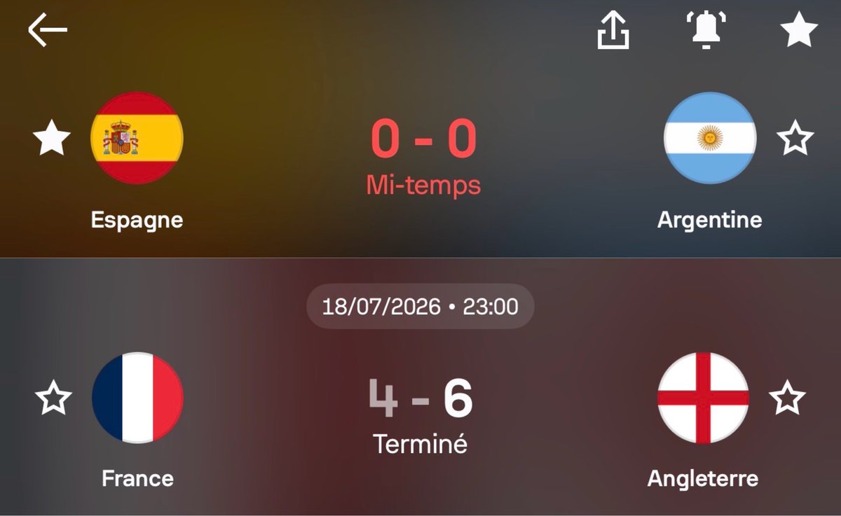 Julien_27LS's tweet photo. #ESPARG
En fait la vraie finale de coupe du monde, c’était hier je crois bien https://t.co/TdN6DIhUHG