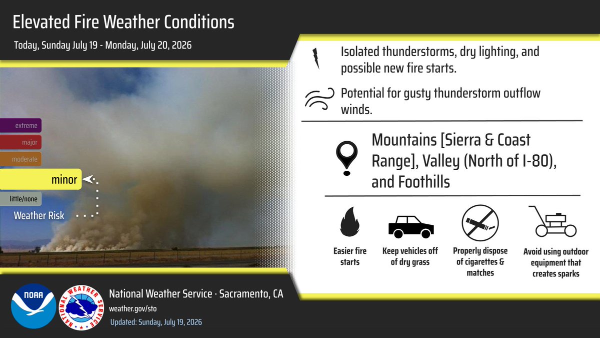 NWS Sacramento tweet media