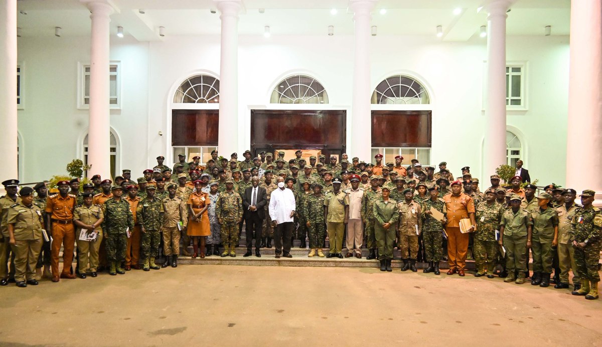 256trends's tweet photo. @KagutaMuseveni Well done to all the graduates! Your Excellency's emphasis on patriotism, discipline, and strategic leadership will continue to strengthen our security institutions and inspire a new generation of leaders dedicated to Uganda's peace, stability, and socio-economic transformation. https://t.co/R1z5Cc2r7r