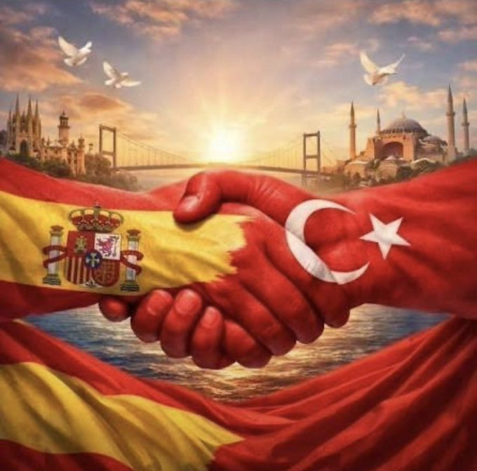 EdebiSalak's tweet photo. 🇹🇷❤️🇪🇸

Desde Turquía:
¡Vamos España!
The world is ready for an unforgettable final.
Bring it home! 🏆🔥

#WorldCup2026 #ArgentinaVsEspaña #FinalMundial2026 #worldchampion #España #WorldCupSpainvsArgentina #ESPARG #FIFAWorldCup https://t.co/n7TMbdMV52