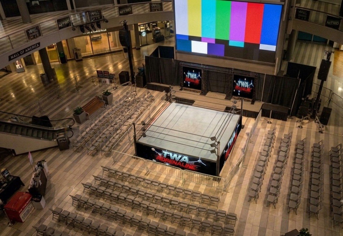 TWALiveEvents's tweet photo. The Mall is set up! https://t.co/KGpIhMOBqf