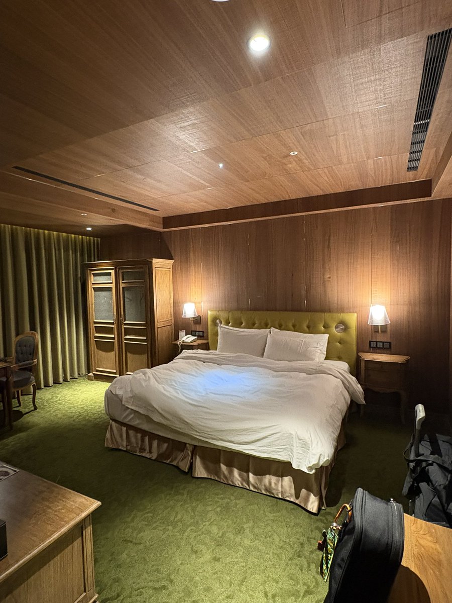 チェックアウト✓ 3日間お世話になりました🛏️😌