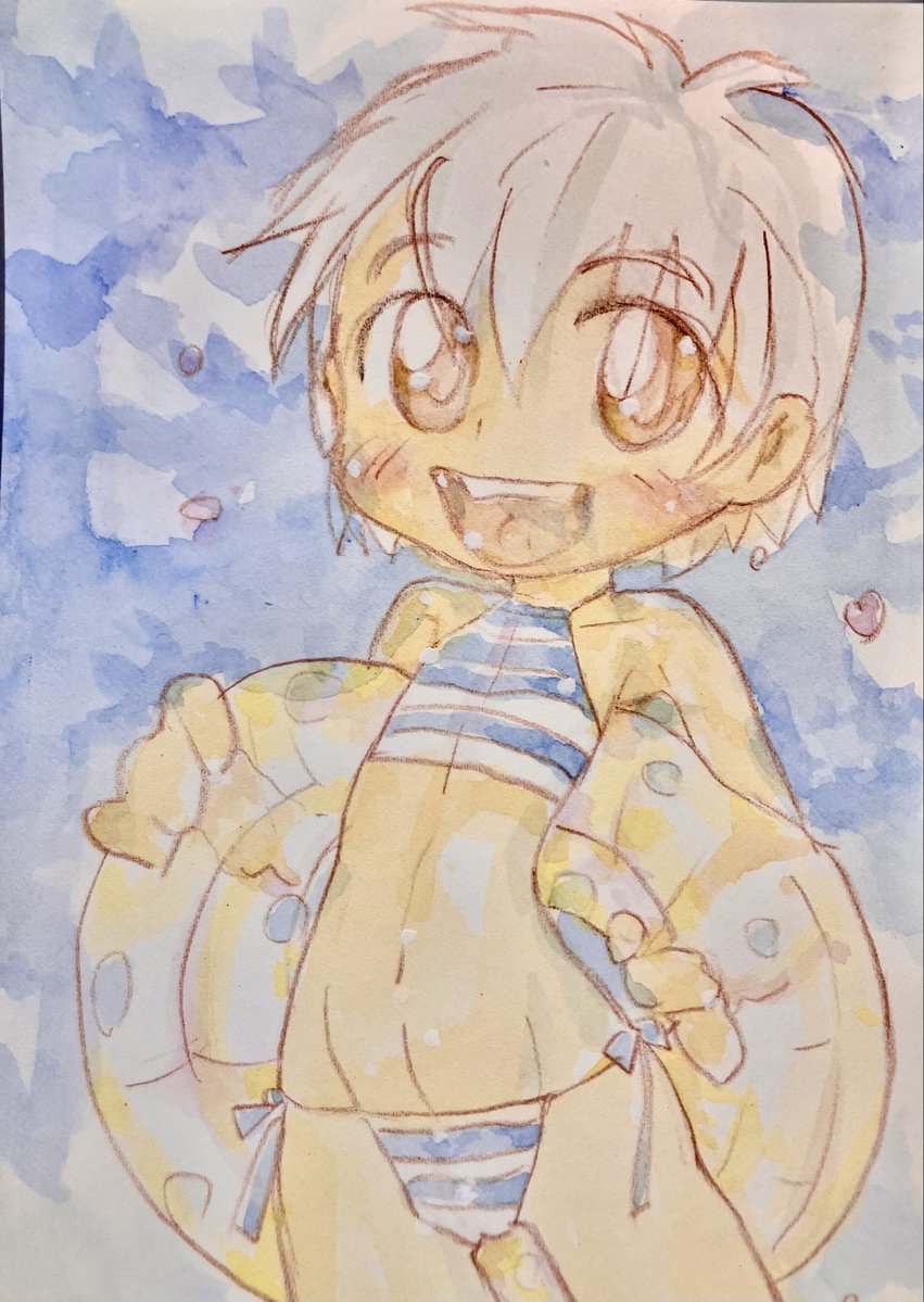 BunoCulture's tweet photo. #めちゃくちゃ暑いからプールの絵でTLを埋めよう https://t.co/neZVxsSkb8
