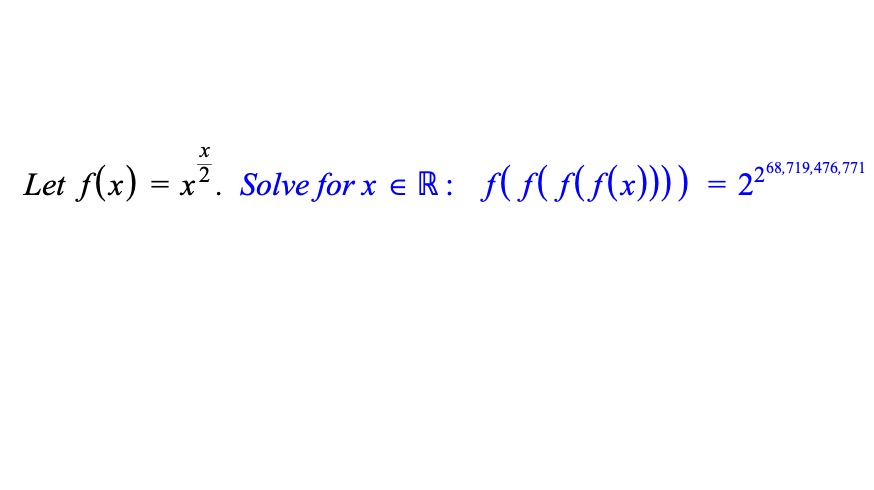 USDescartes's tweet photo. Problem of the Day – World Cup Halftime edition!
#POTD #Math #Functions #InverseFunctions https://t.co/7Lgrs9t1Mx