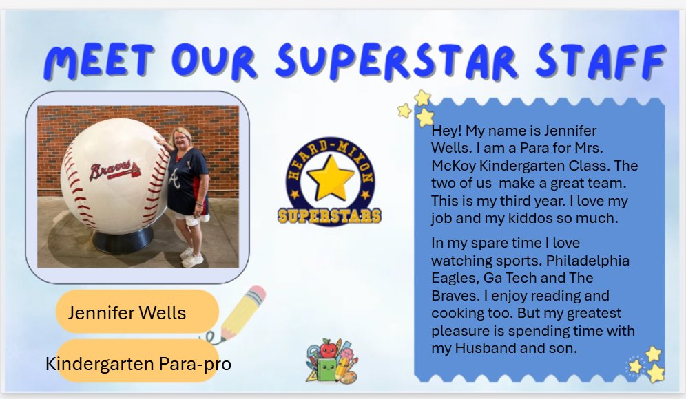 HeardMixon's tweet photo. Meet a few more of our Superstar Staff! We are excited to see you soon!
#ncssbethebest #weareheardmixon #superstarsshine #OneNewton https://t.co/1gudI5E1Fl