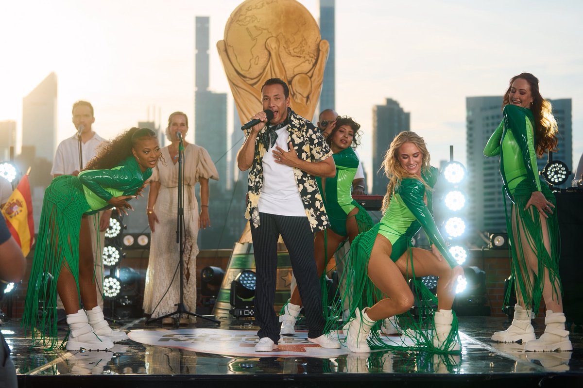 howied's tweet photo. This was so much fun!! Thank you to everyone was able to tune in to watch my first-ever live performance of “Coqui” at the FIFA 2026 World Cup Final Party!!! ⚽️🐸💛

📸: Pipe Jaramillo https://t.co/jtAEQMvX0X