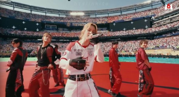 Elymin136's tweet photo. TREMENDAAA PRESENTACIÓN FLACOS HERMOSOS LOS AMO MUCHOOOOO 

BTS AT WORLD CUP 2026 
#BTSxWORLDCUP2026 #BTSHALFTIMESHOW https://t.co/RwKLxqrYmz